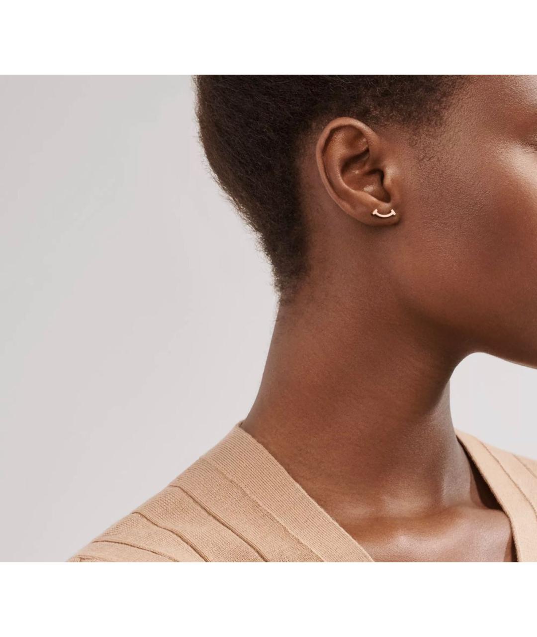 TIFFANY&CO Золотые серьги из розового золота, фото 2