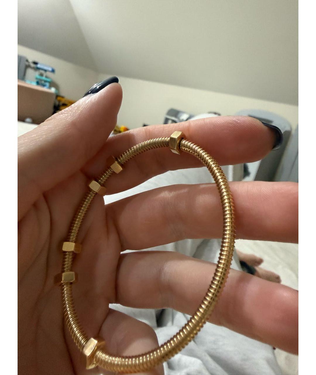 CARTIER Желтый браслет из розового золота, фото 5