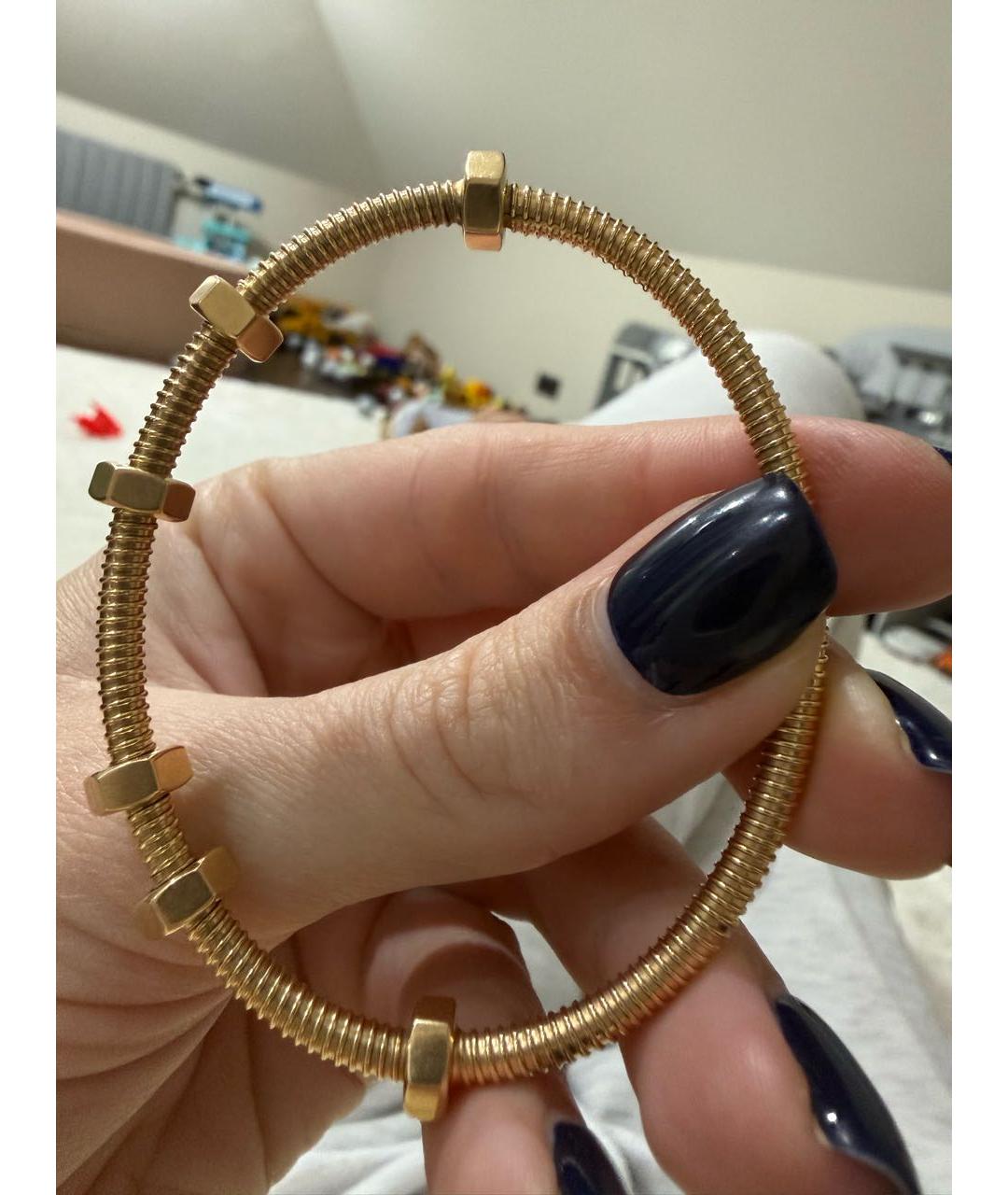 CARTIER Желтый браслет из розового золота, фото 3