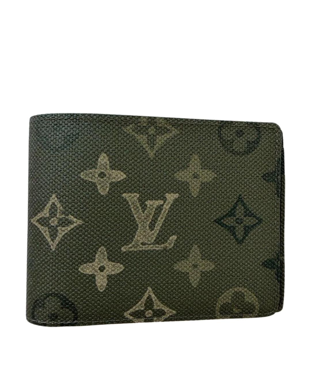 LOUIS VUITTON Хаки кошелек, фото 1