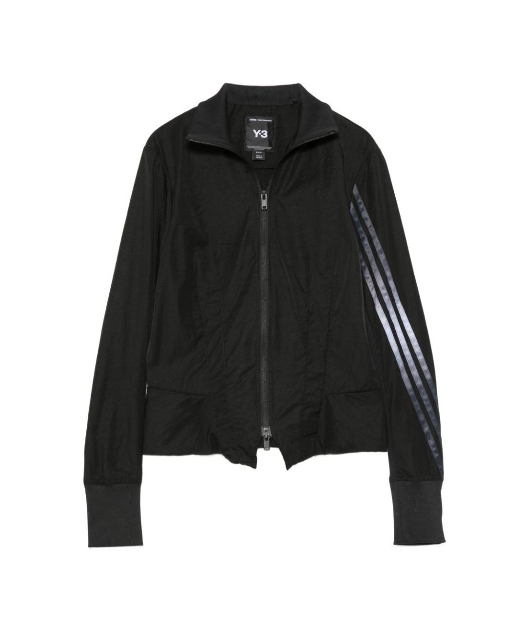 Y-3 Черная полиамидовая куртка, фото 1