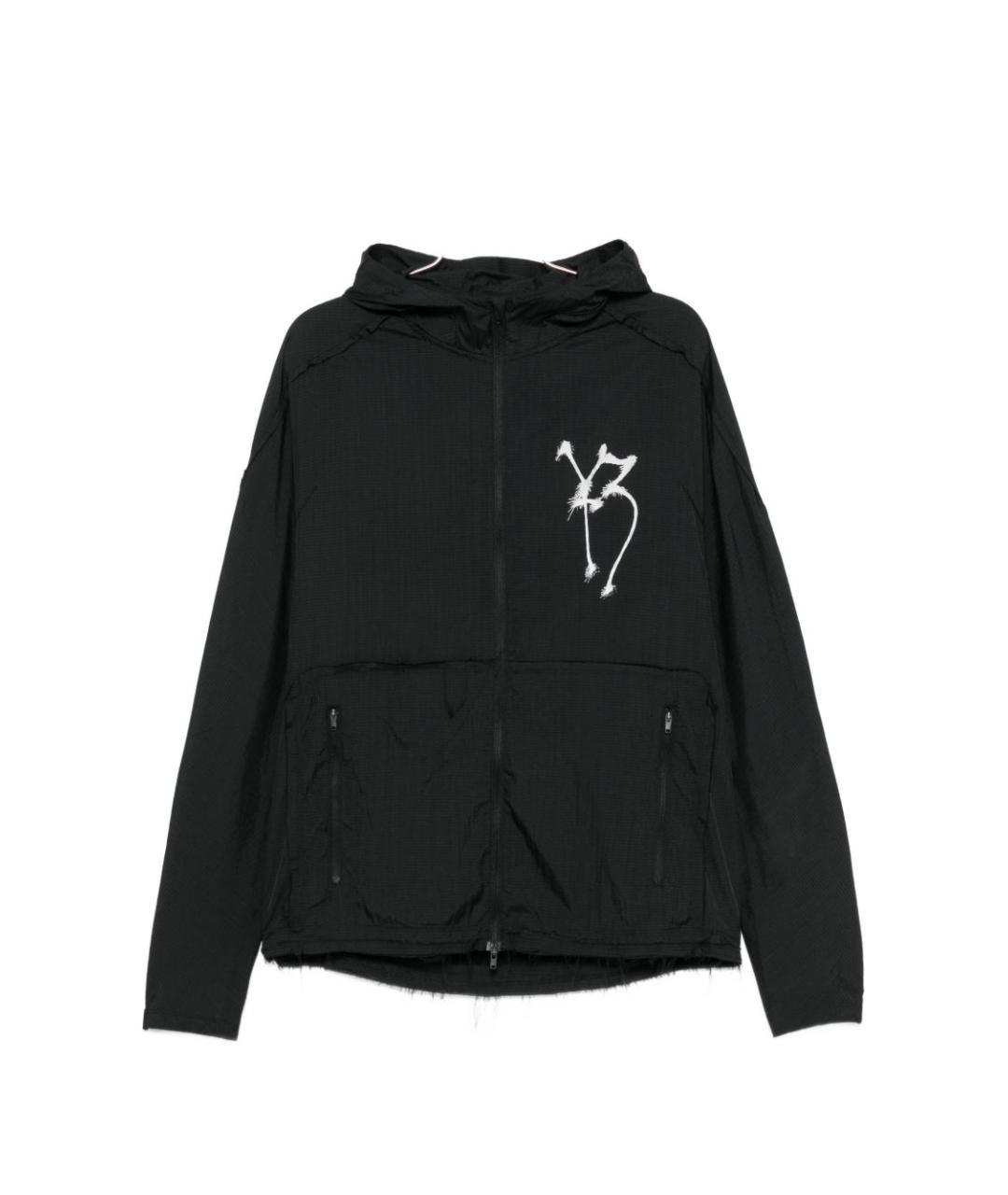 Y-3 Черная полиамидовая куртка, фото 1