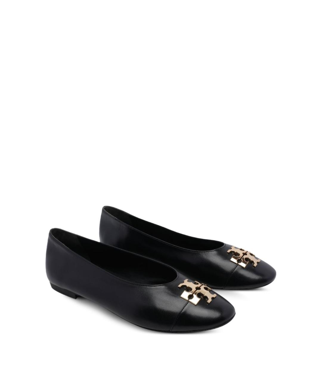 TORY BURCH Черные балетки, фото 3