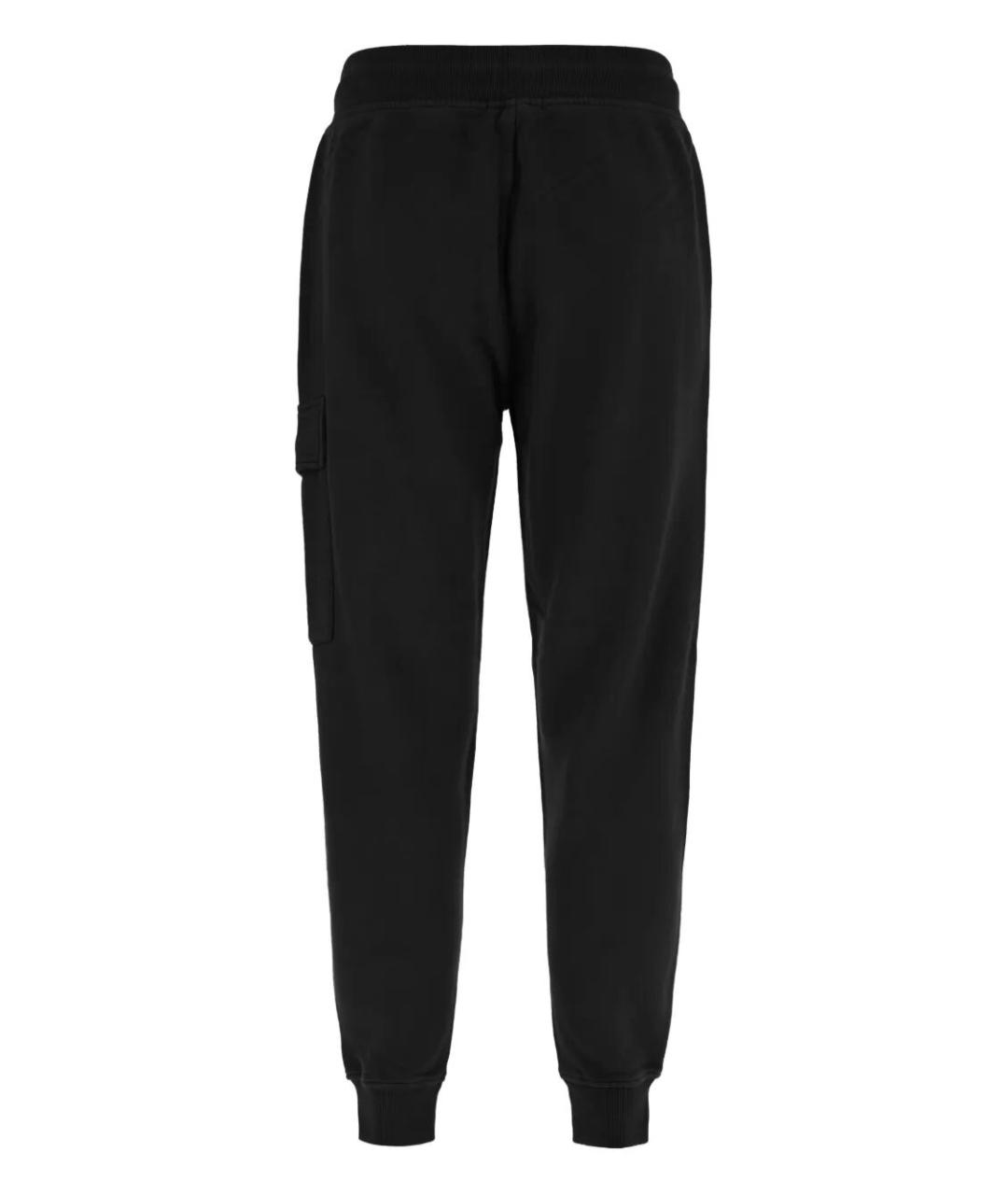 CP COMPANY Черные хлопковые повседневные брюки, фото 2