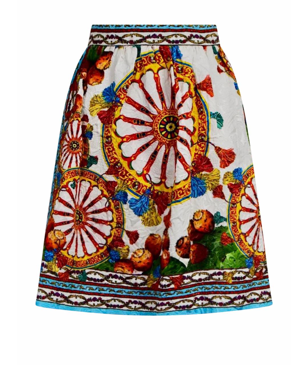 DOLCE&GABBANA Мульти юбка мини, фото 1