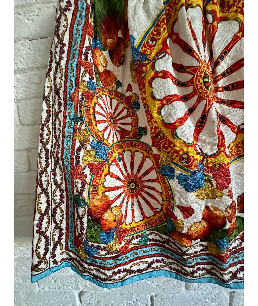 DOLCE&GABBANA Мульти юбка мини, фото 6