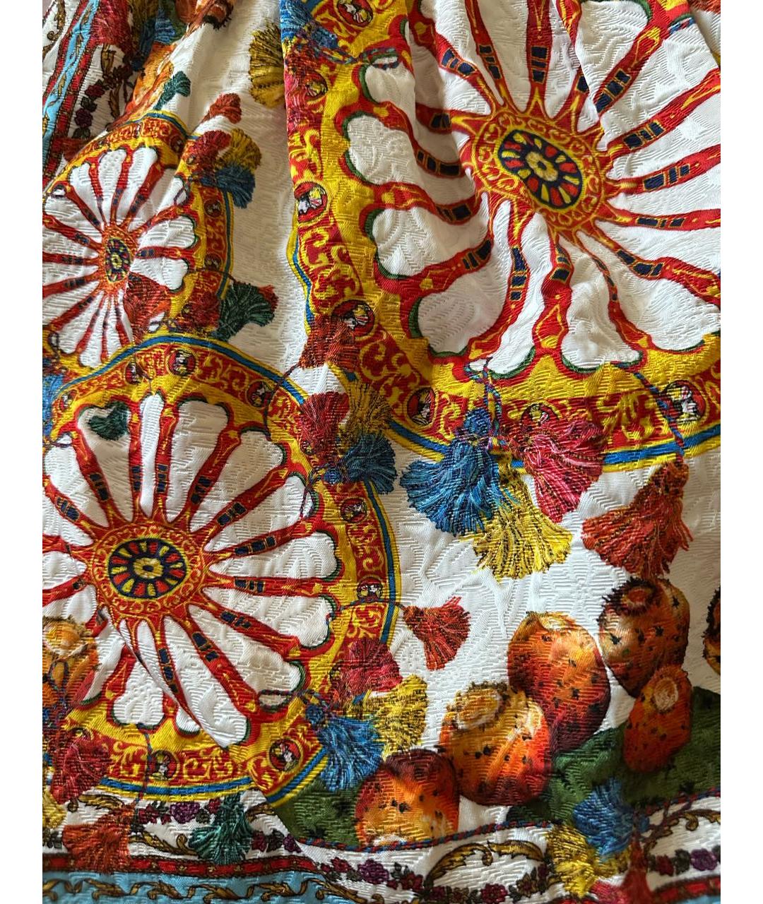 DOLCE&GABBANA Мульти юбка мини, фото 4