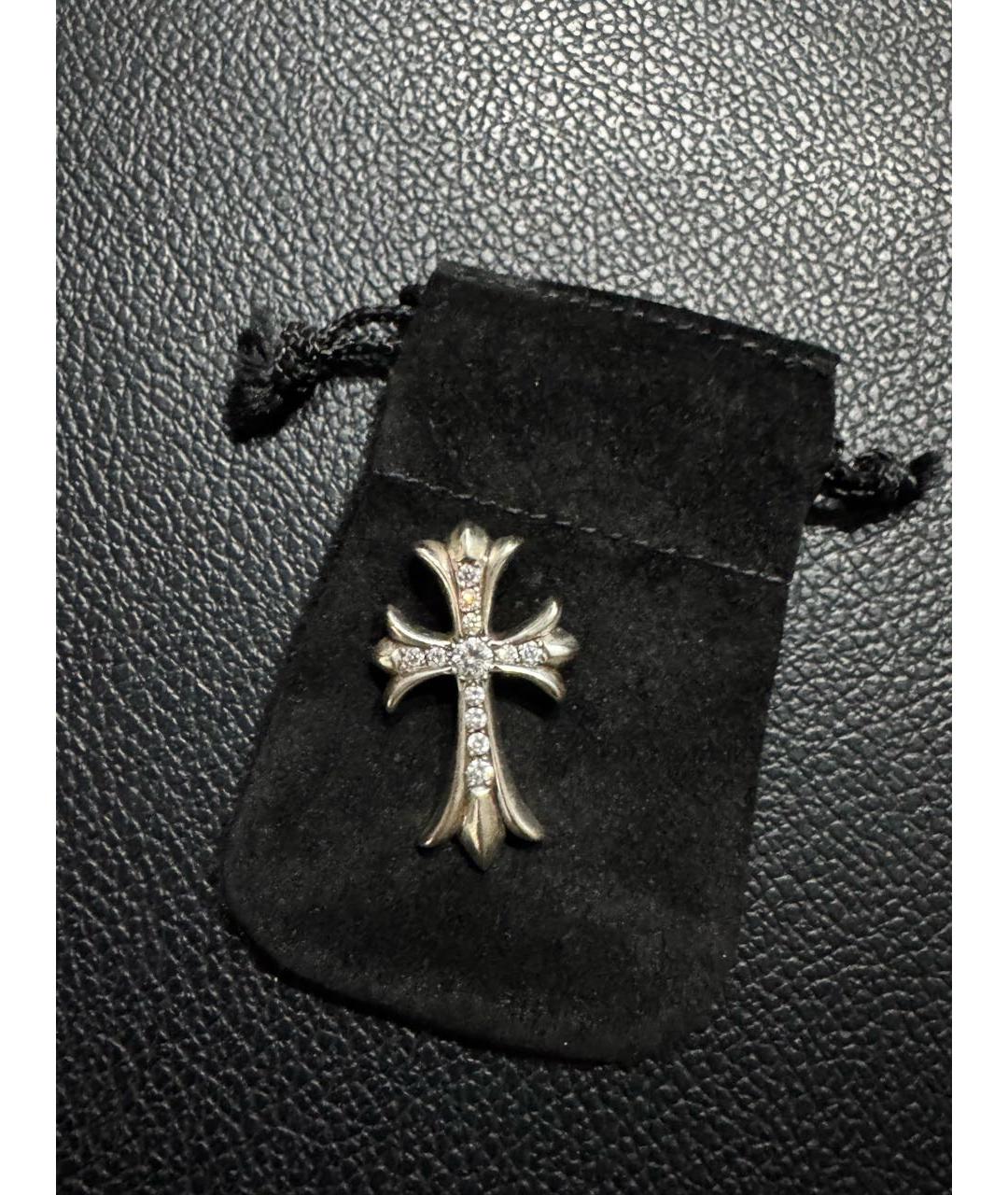 CHROME HEARTS Серебряная подвеска из белого золота, фото 4
