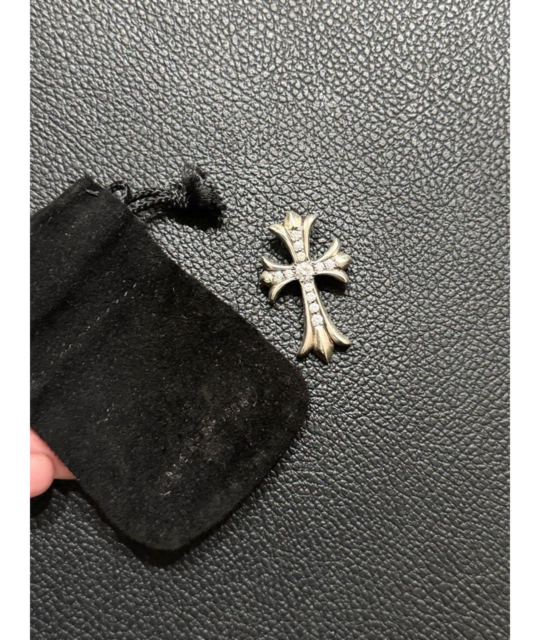 CHROME HEARTS Серебряная подвеска из белого золота, фото 3