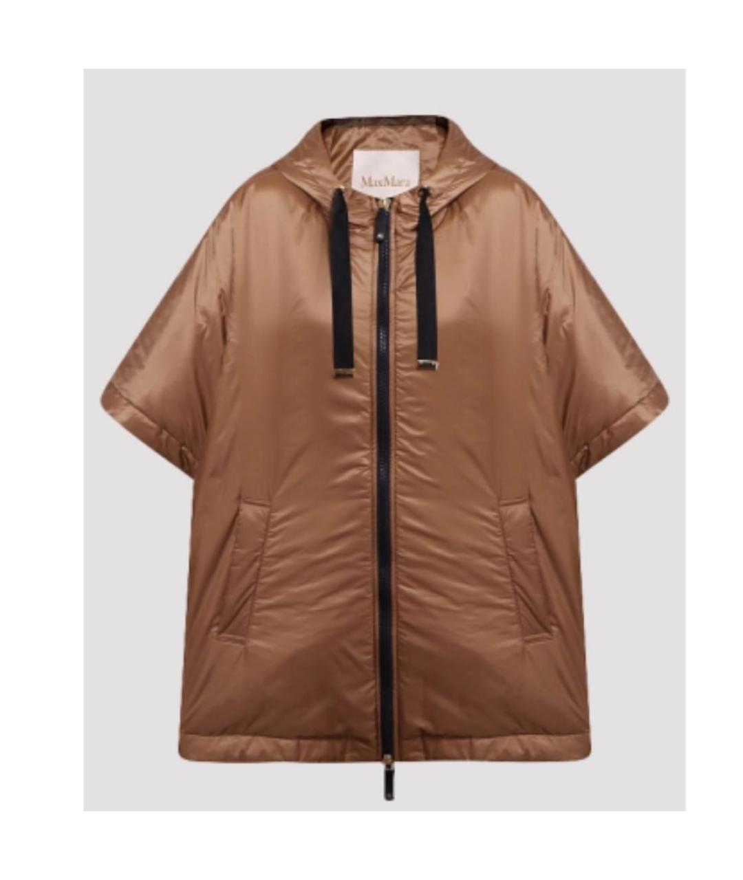 MAX MARA Коричневая кашемировая куртка, фото 3