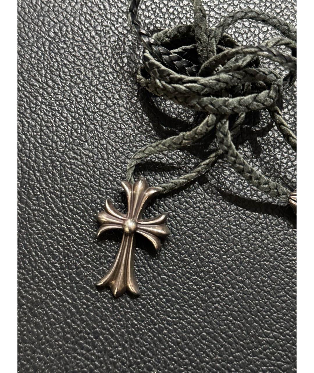 CHROME HEARTS Серебряное серебряное колье, фото 2