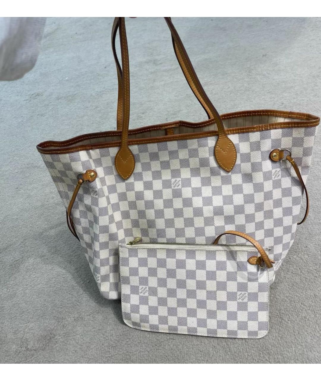 LOUIS VUITTON Белая сумка тоут, фото 2