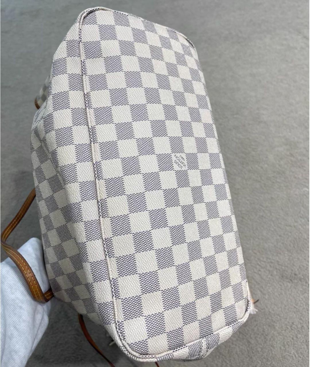 LOUIS VUITTON Белая сумка тоут, фото 5