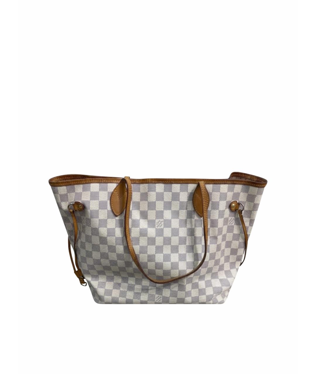 LOUIS VUITTON Белая сумка тоут, фото 1
