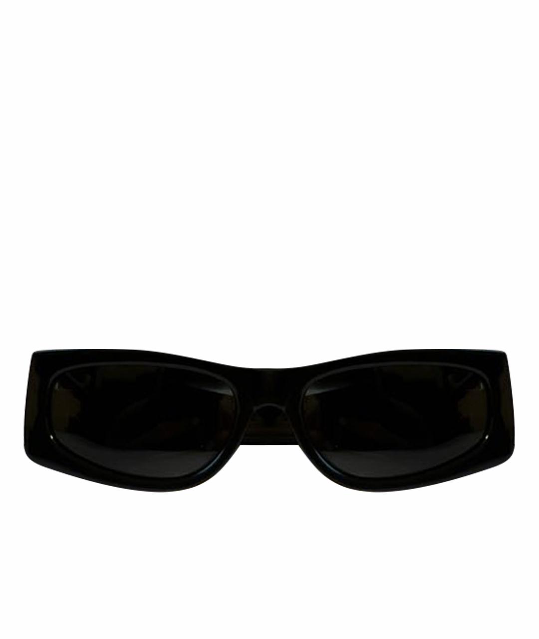 SAINT LAURENT Черные пластиковые солнцезащитные очки, фото 1
