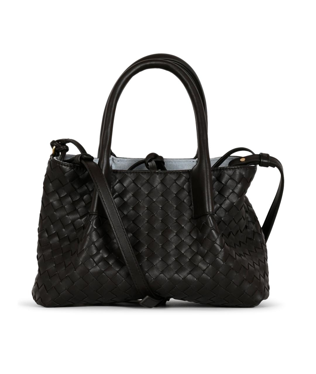 BOTTEGA VENETA Коричневая кожаная сумка тоут, фото 2