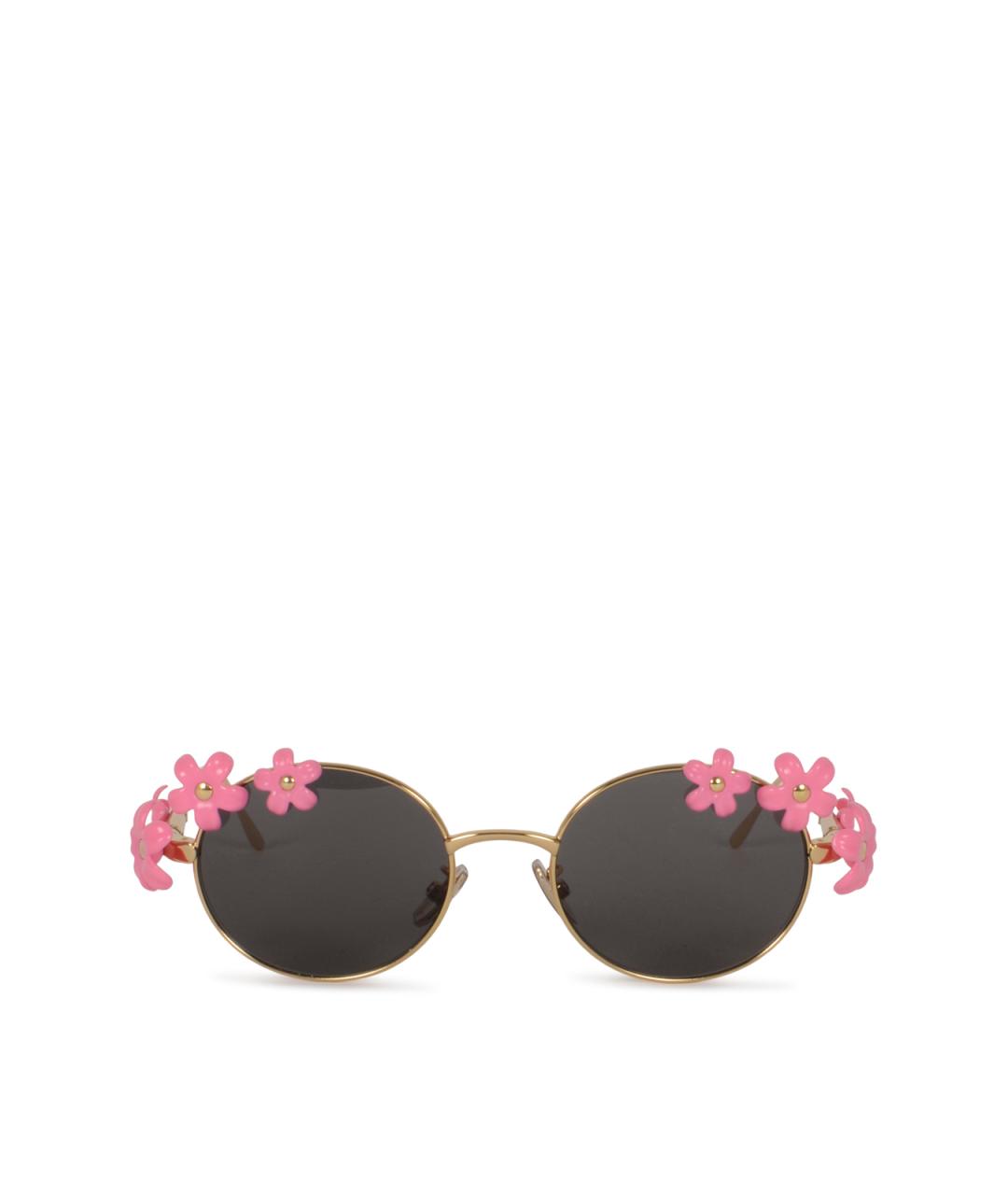 LOEWE Золотые солнцезащитные очки, фото 1