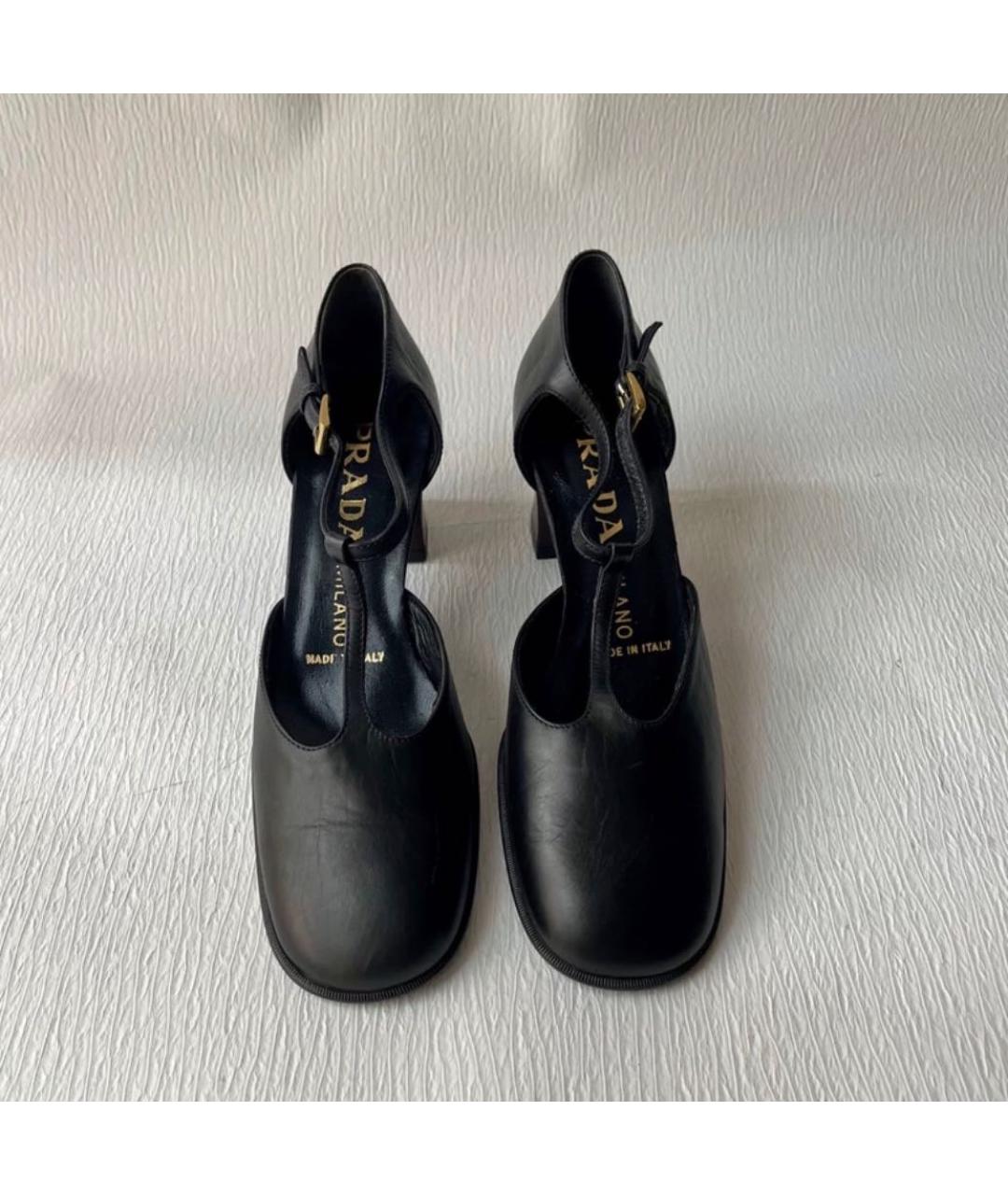 GUCCI Черные кожаные туфли, фото 2