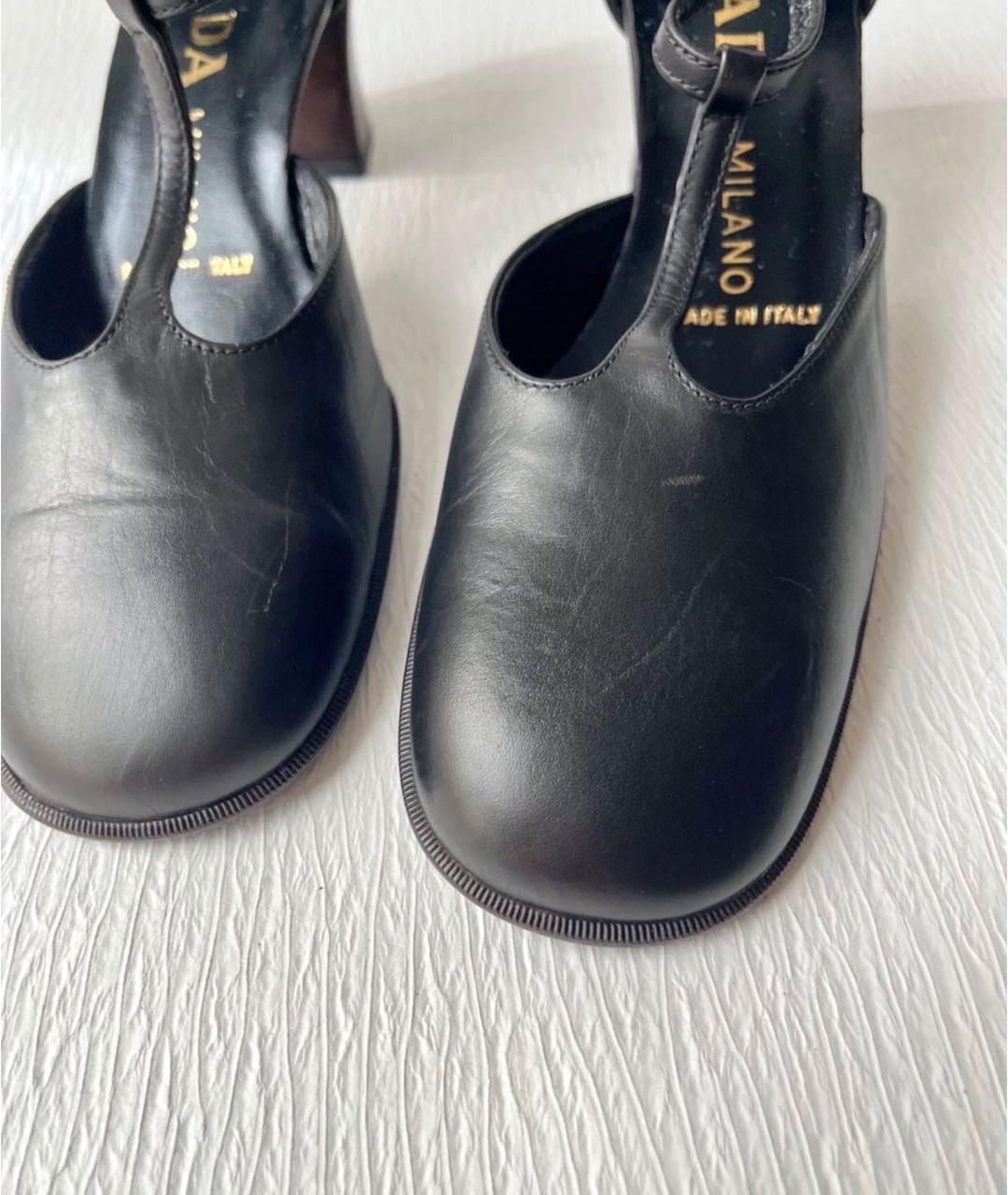 GUCCI Черные кожаные туфли, фото 6
