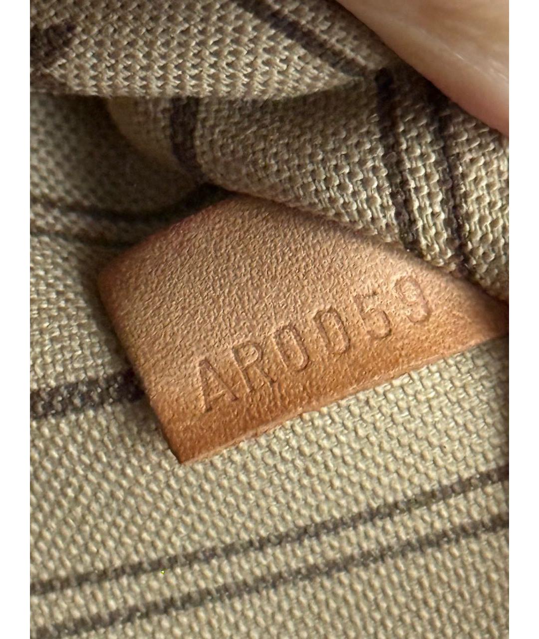 LOUIS VUITTON Коричневая сумка тоут, фото 8