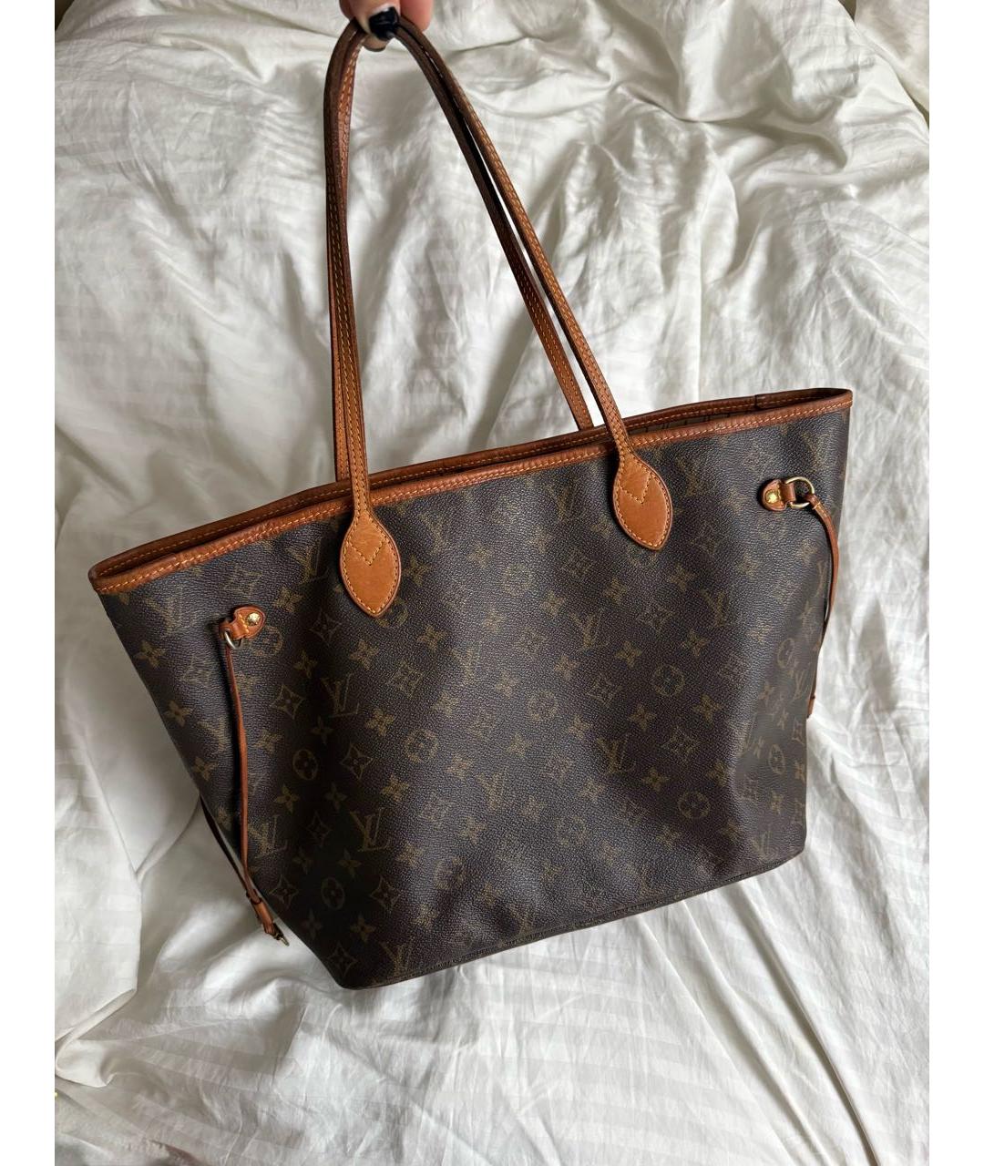 LOUIS VUITTON Коричневая сумка тоут, фото 2