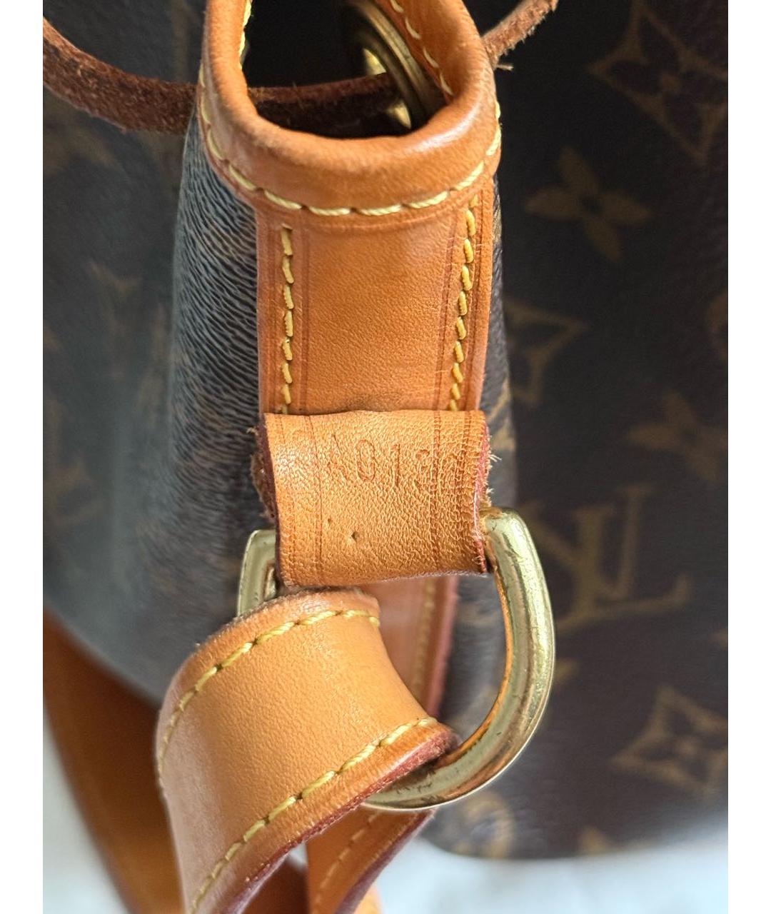 LOUIS VUITTON Коричневая сумка через плечо, фото 6