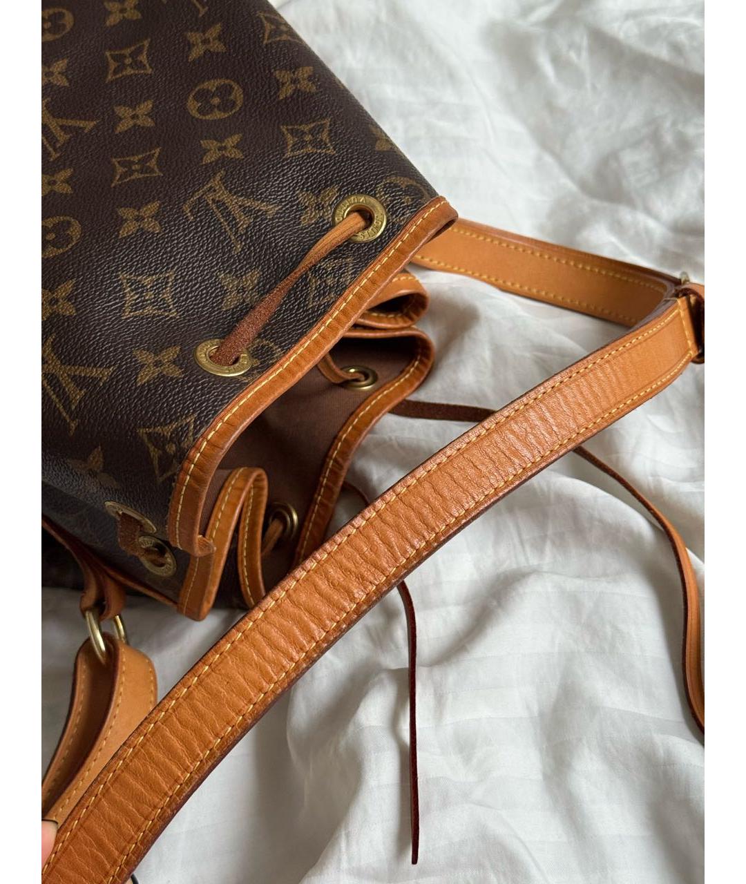 LOUIS VUITTON Коричневая сумка через плечо, фото 5