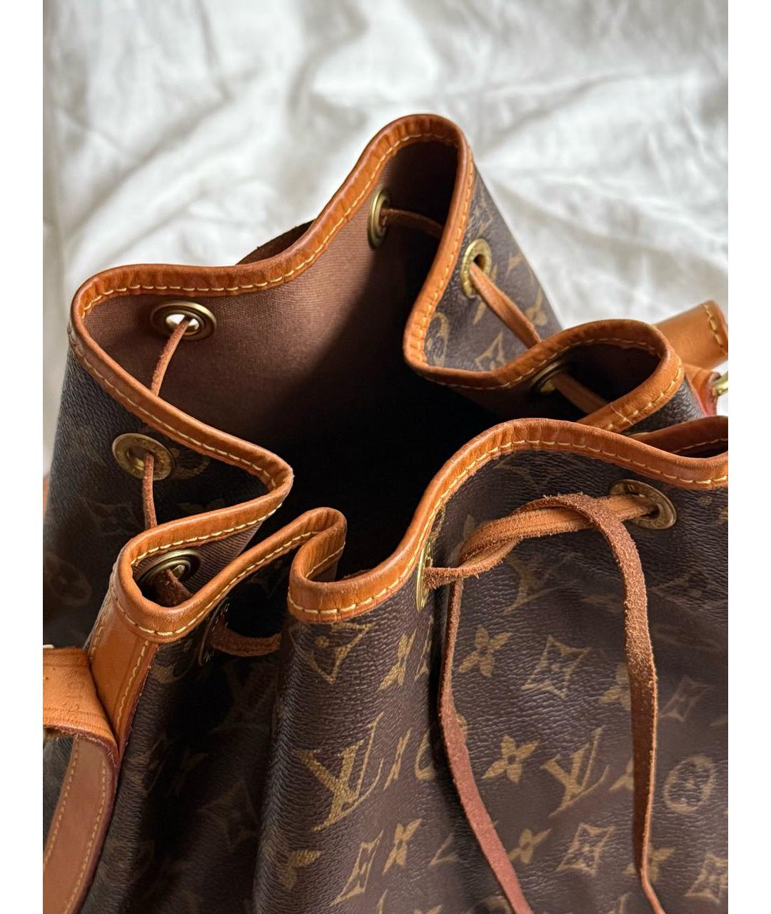 LOUIS VUITTON Коричневая сумка через плечо, фото 4