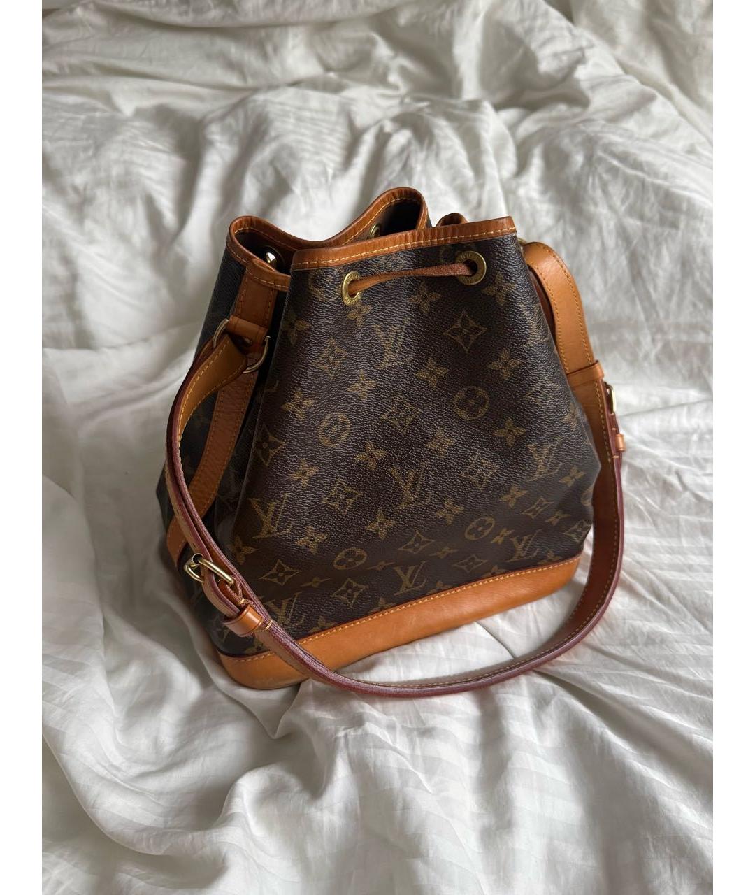 LOUIS VUITTON Коричневая сумка через плечо, фото 2