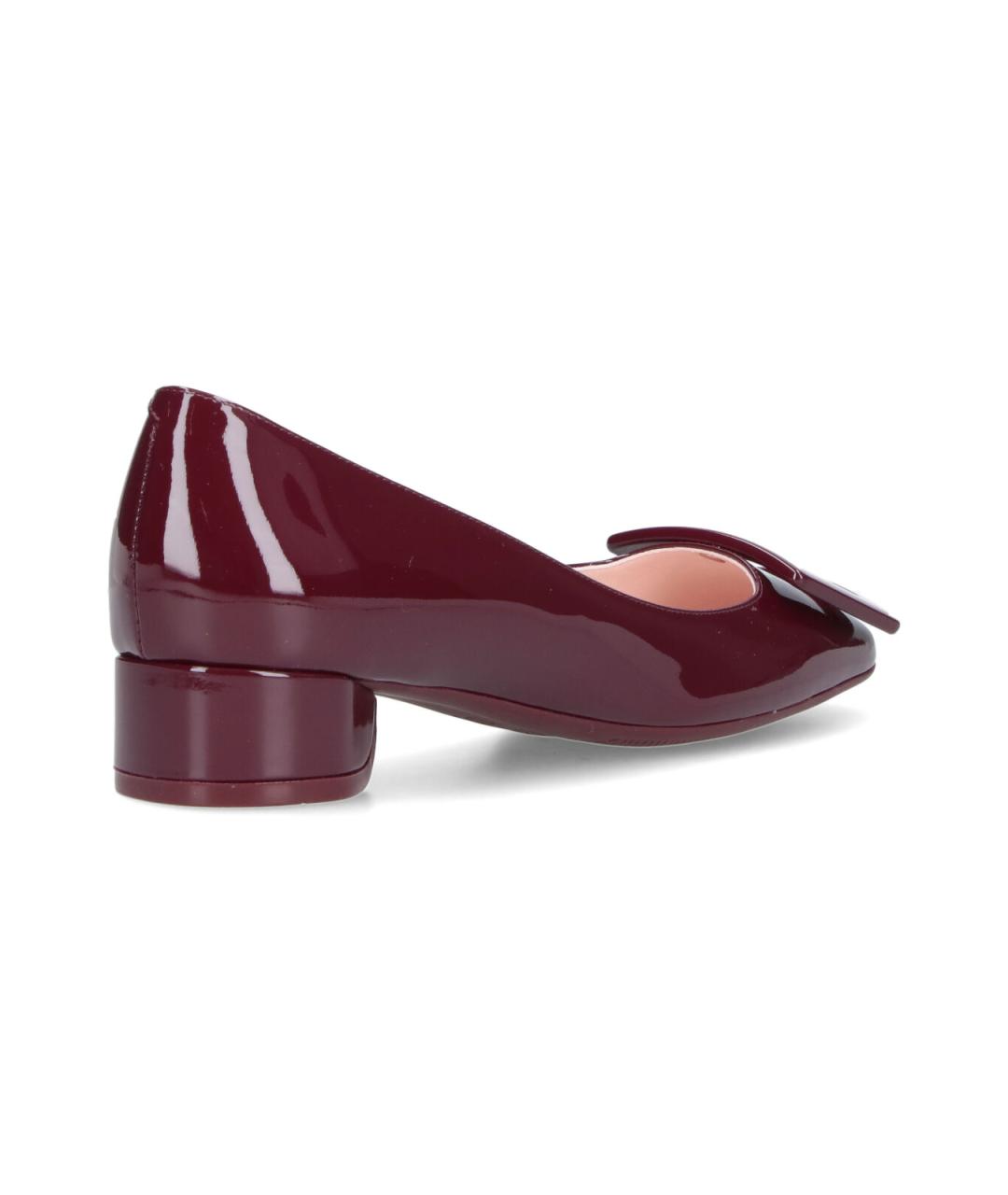 ROGER VIVIER Красные кожаные балетки, фото 4
