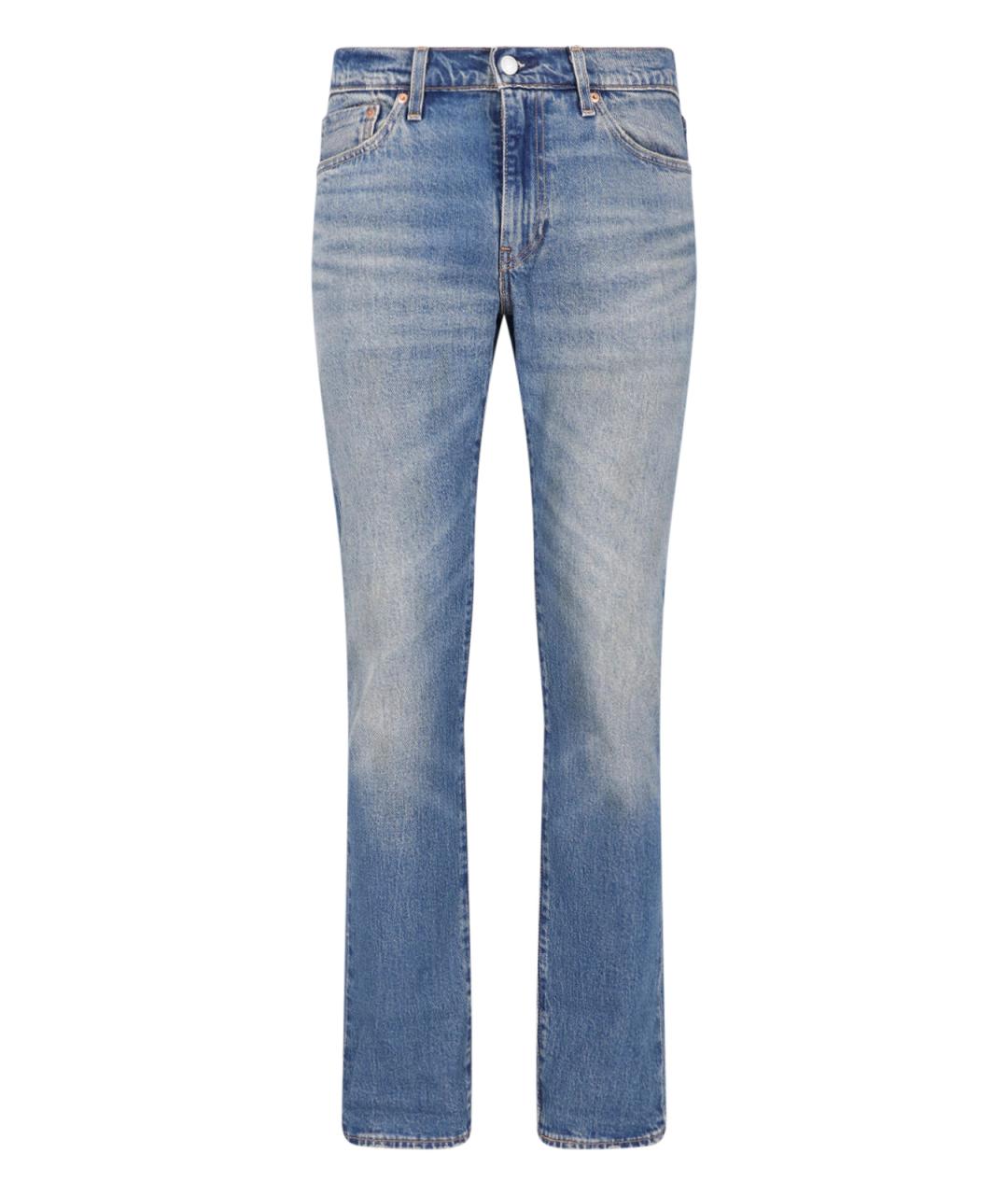LEVI'S Голубые хлопковые джинсы, фото 1