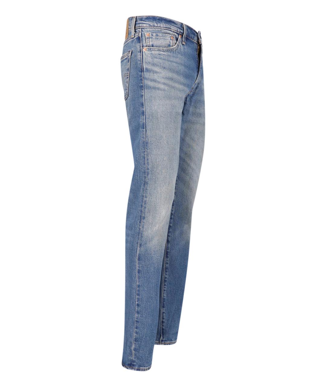 LEVI'S Голубые хлопковые джинсы, фото 3
