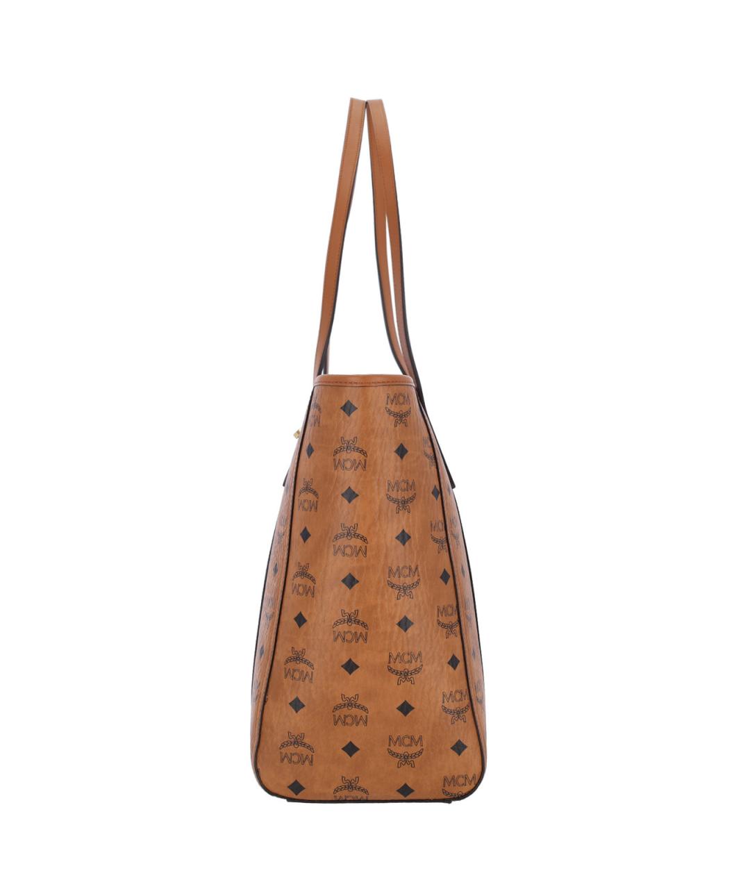 MCM Коричневая сумка тоут, фото 5