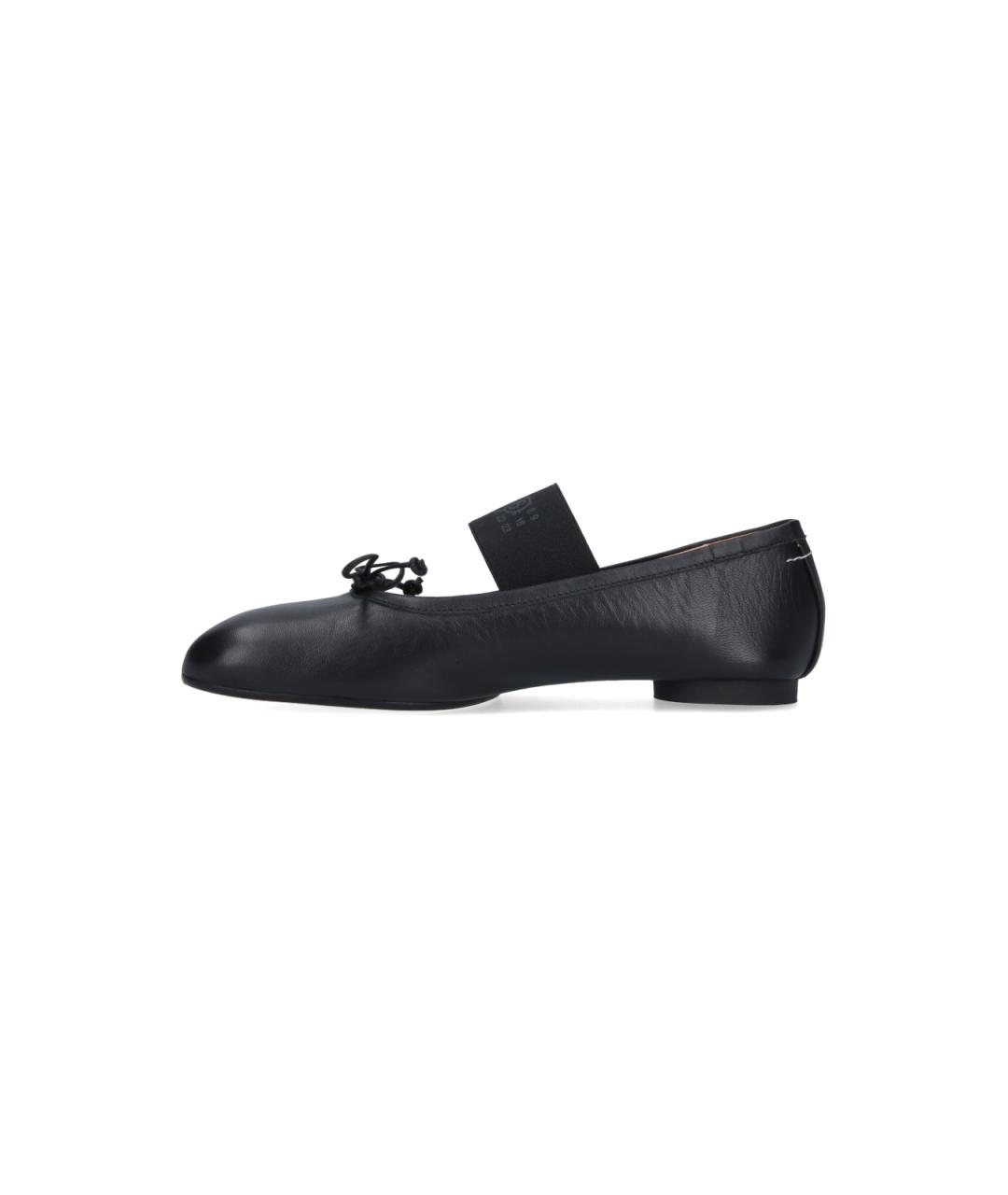 MM6 MAISON MARGIELA Черные балетки, фото 3