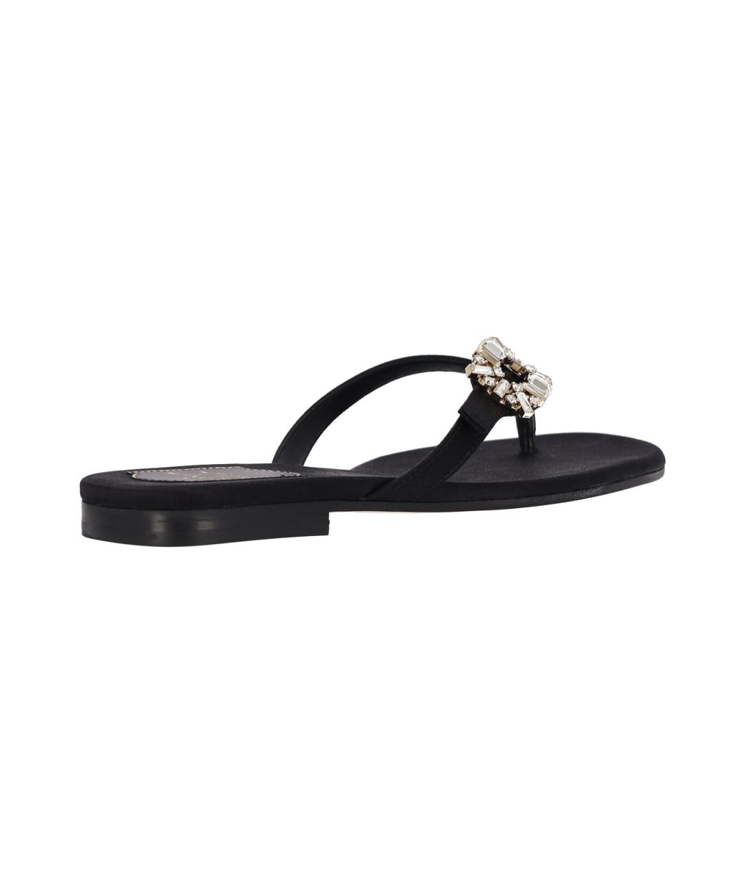 ROGER VIVIER Черные шлепанцы, фото 4