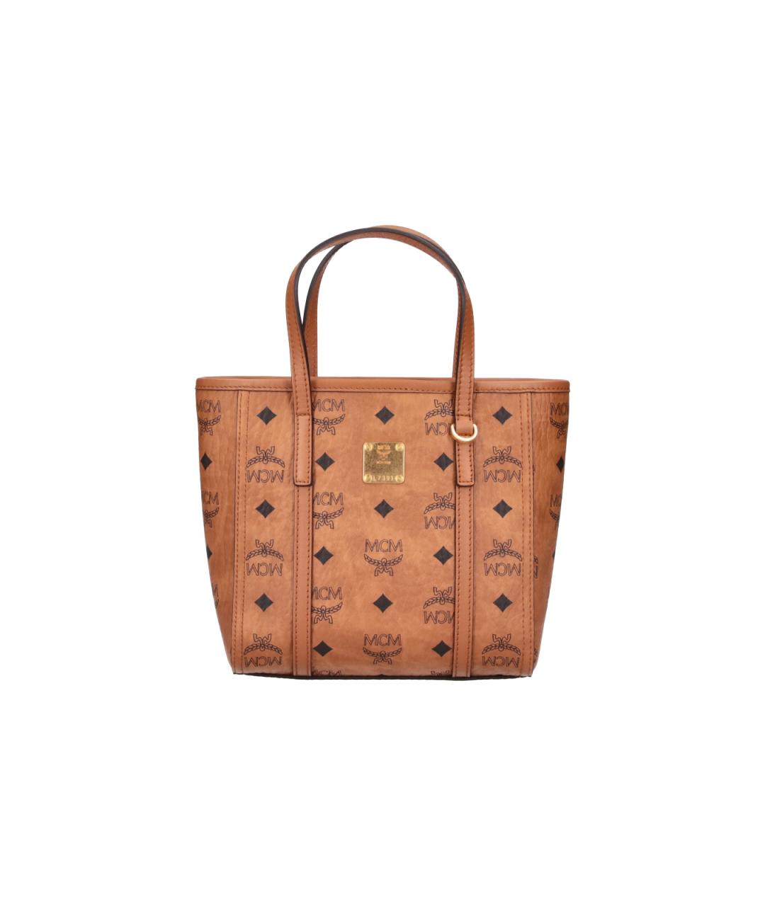MCM Коричневая сумка тоут, фото 1
