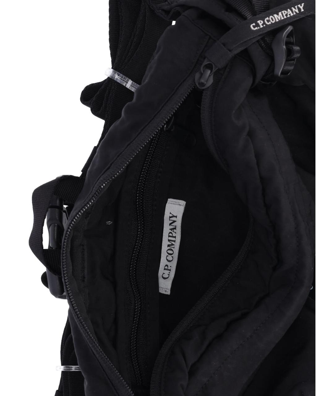 CP COMPANY Черная нейлоновая поясная сумка, фото 4