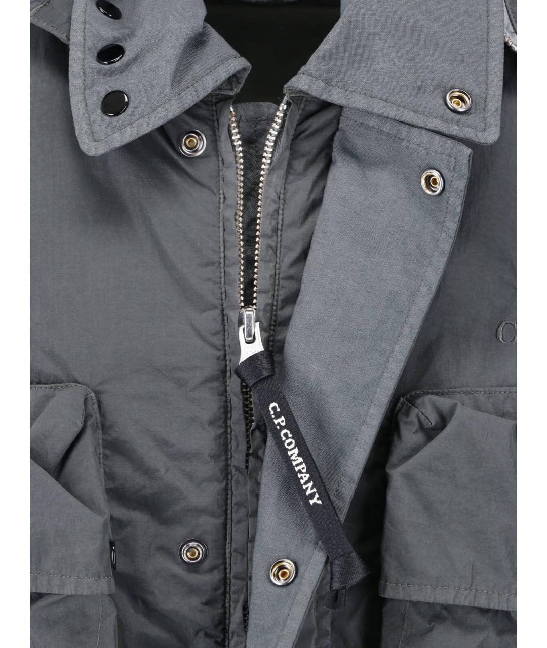 CP COMPANY Черная полиамидовая куртка, фото 4