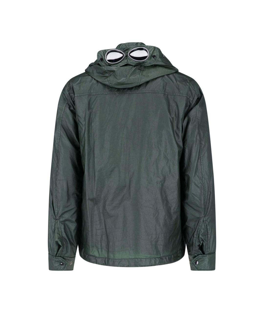 CP COMPANY Зеленая полиамидовая куртка, фото 2