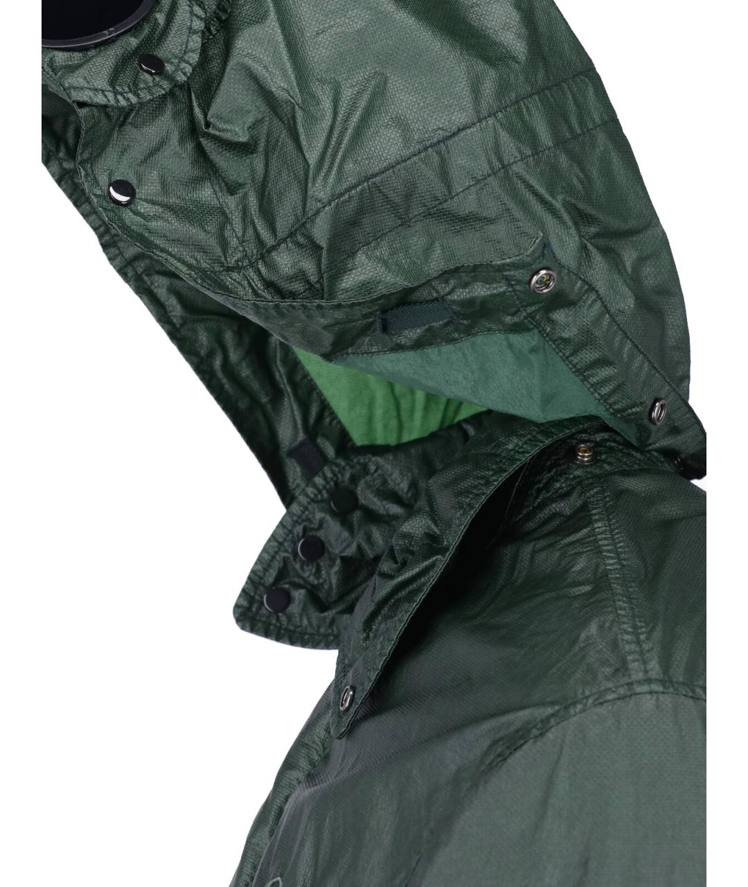 CP COMPANY Зеленая полиамидовая куртка, фото 4