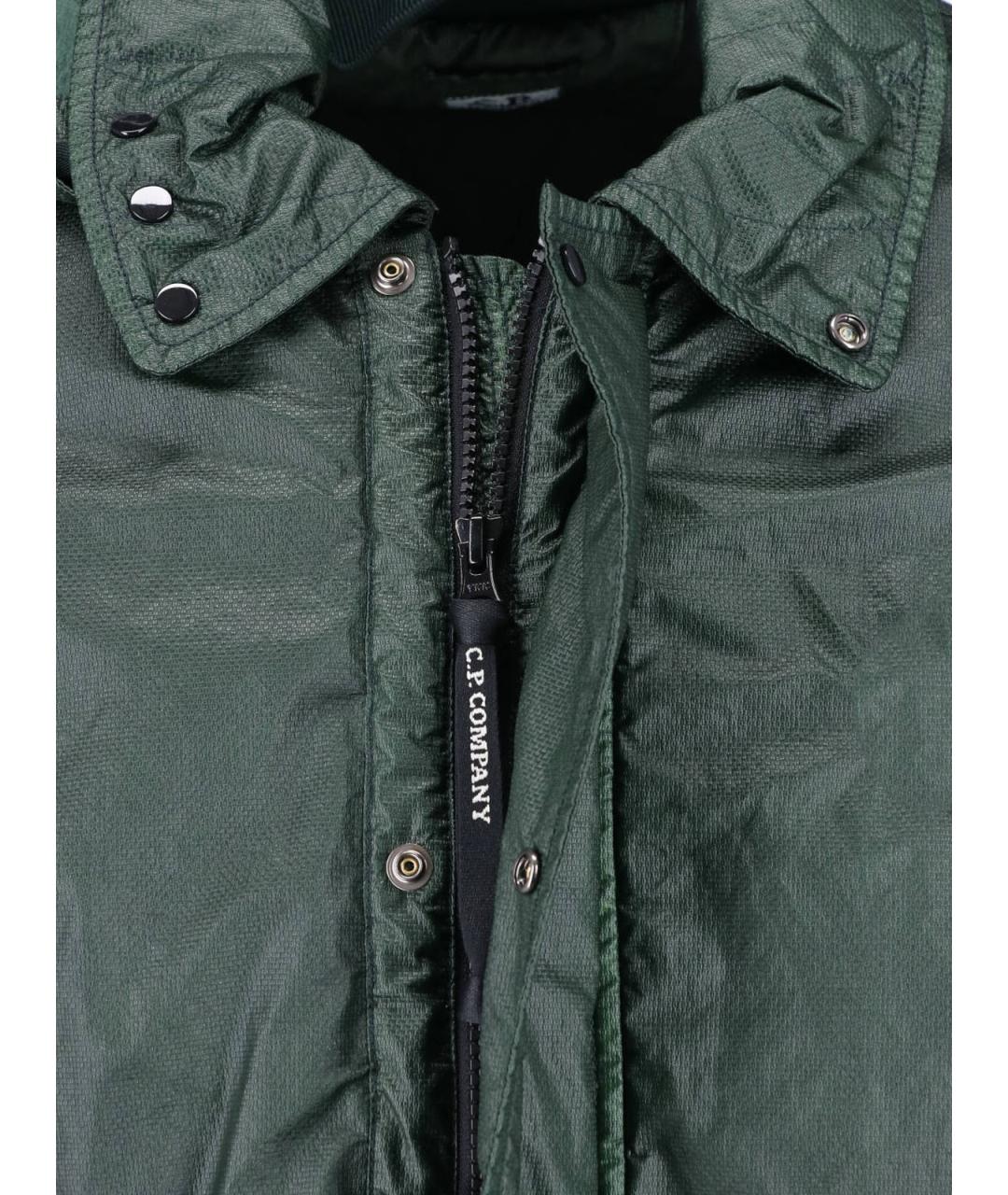 CP COMPANY Зеленая полиамидовая куртка, фото 5