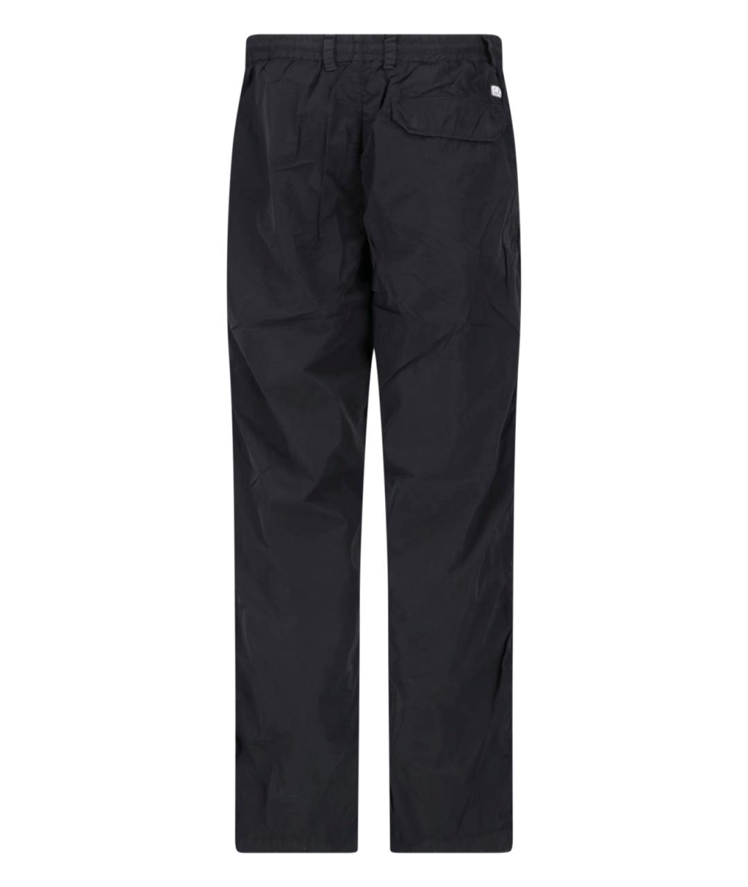 CP COMPANY Черные полиамидовые повседневные брюки, фото 2