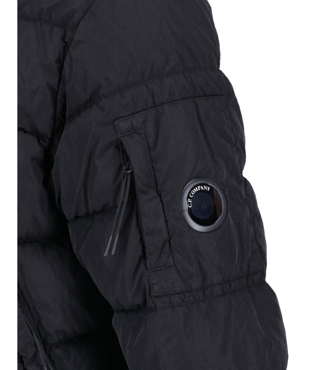CP COMPANY Черная полиамидовая куртка, фото 3