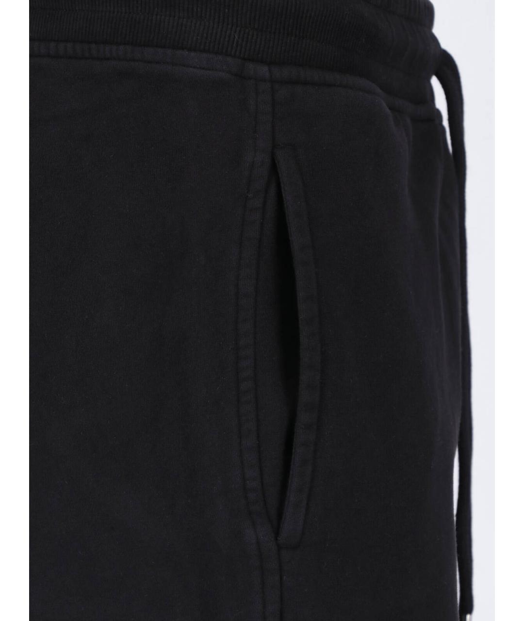 CP COMPANY Черные хлопковые повседневные брюки, фото 5