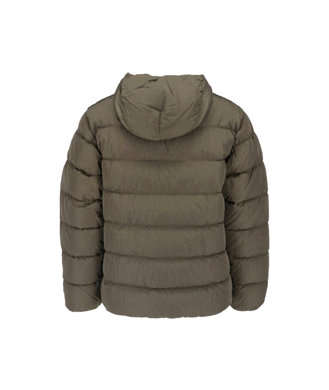 CP COMPANY Зеленая полиамидовая куртка, фото 2