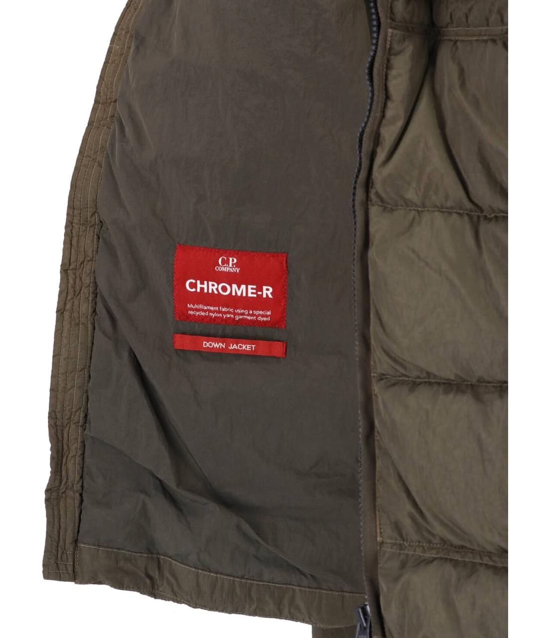CP COMPANY Зеленая полиамидовая куртка, фото 4