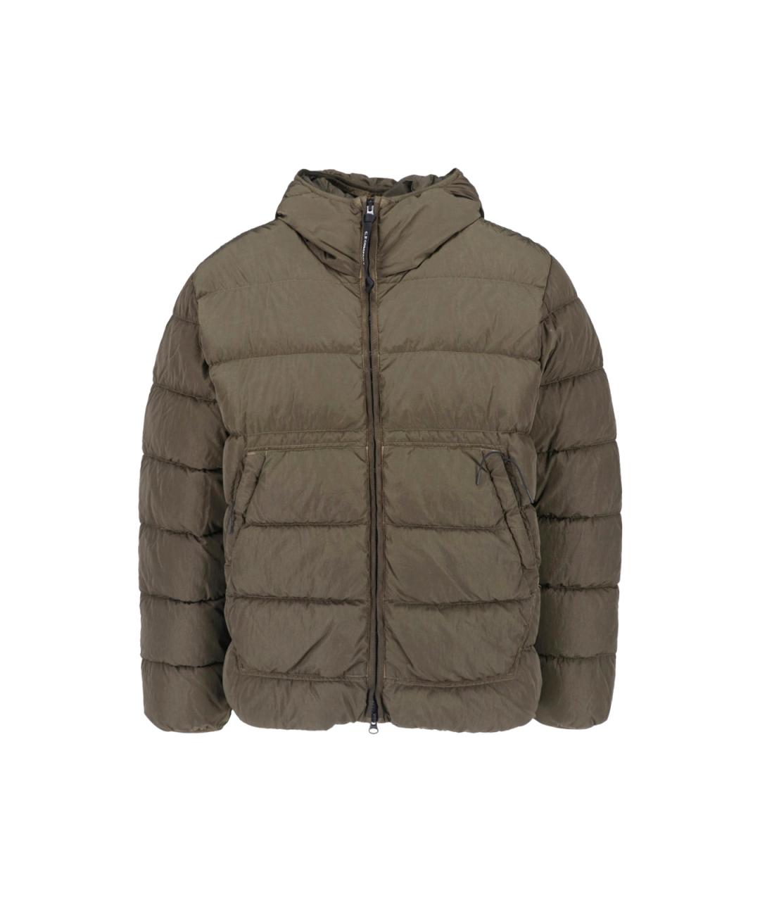 CP COMPANY Зеленая полиамидовая куртка, фото 1