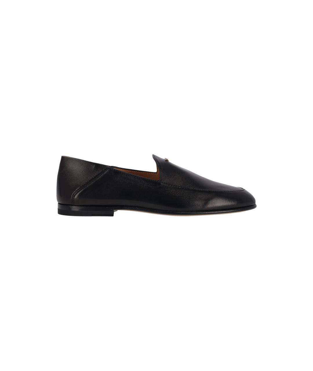 TOD'S Черные кожаные лоферы, фото 6