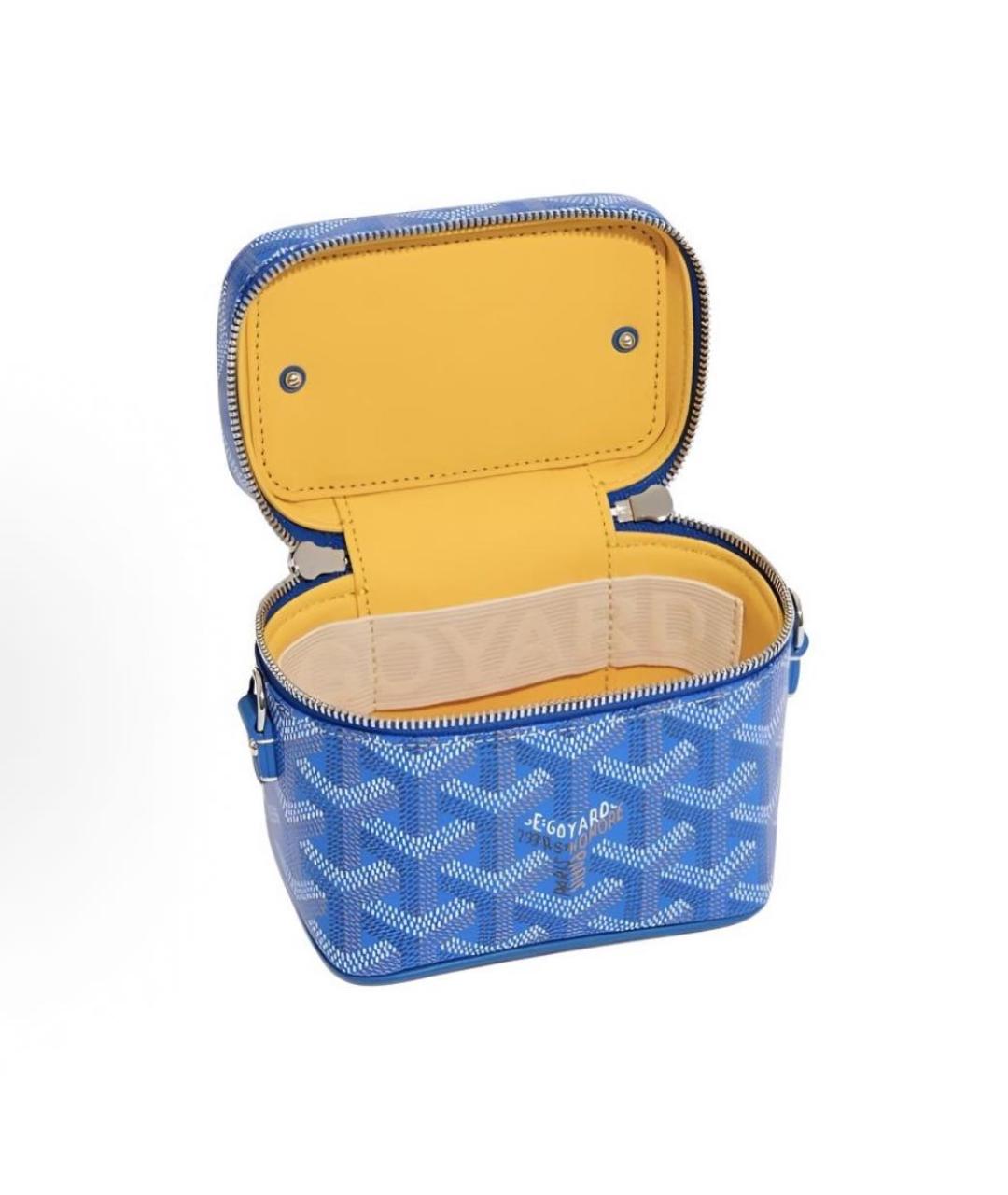 GOYARD Синяя сумка через плечо, фото 4