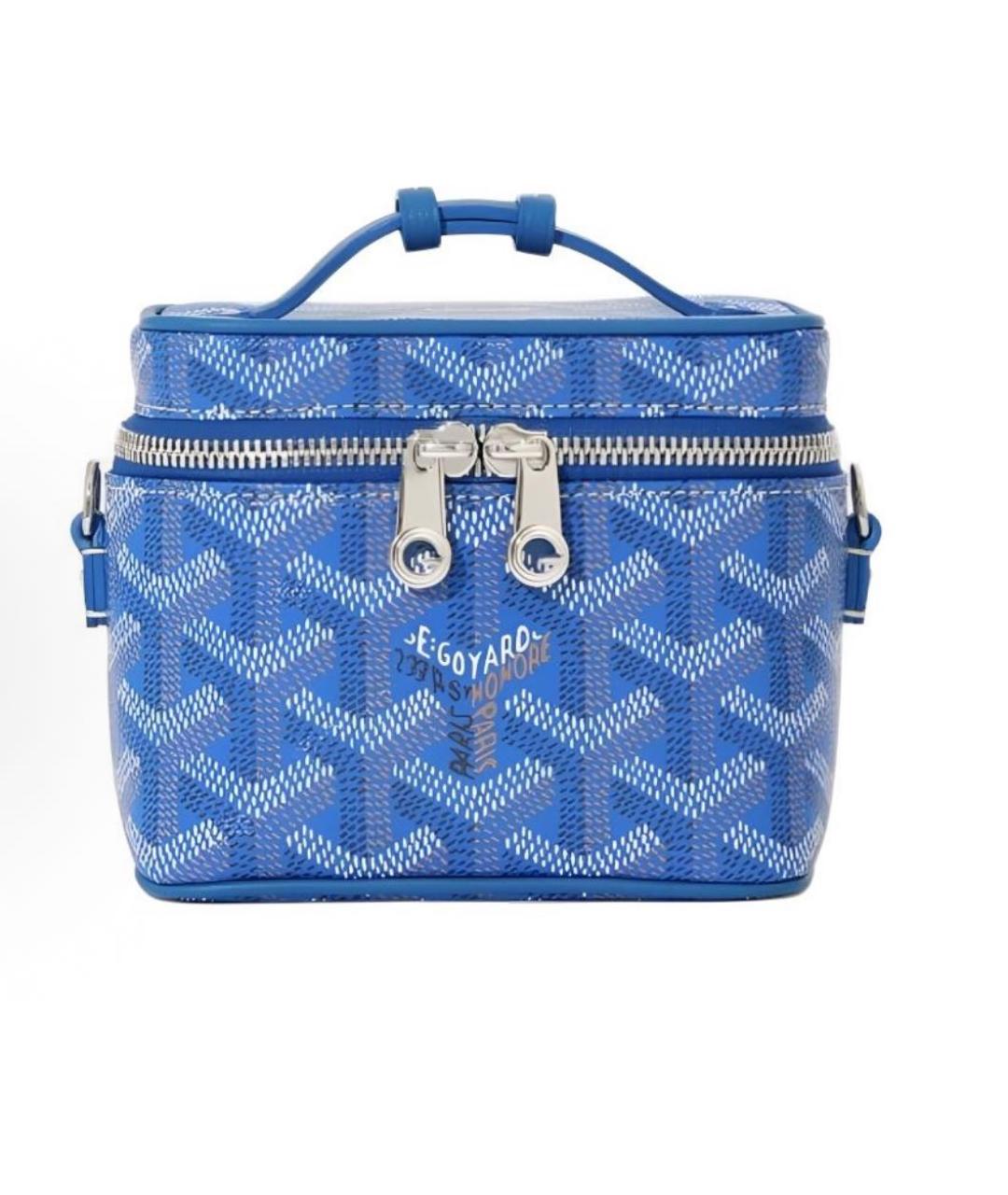 GOYARD Синяя сумка через плечо, фото 1